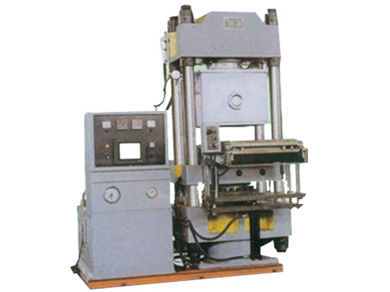 湖州宏久橡胶机械600×600 自开模抽真空平板硫化机