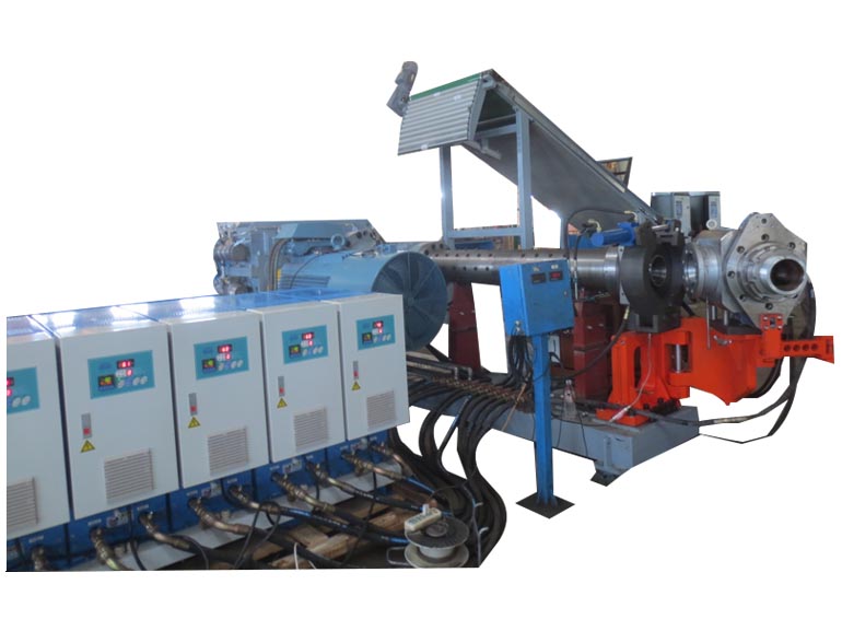 桂林合众国际橡塑机械橡胶胶管、电缆连续挤出生产